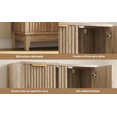 thumbnail image 4 of Gabinete Independiente de Baño Roble Natural con 3 Cajones y 1 Puerta, patas elevadas para almacenaje de artículos de aseo, 4 of 9