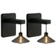 thumbnail image 1 of Lámpara Pared Solar LED 2 Piezas Vintage IP65 Balcón Impermeable, 1 of 7