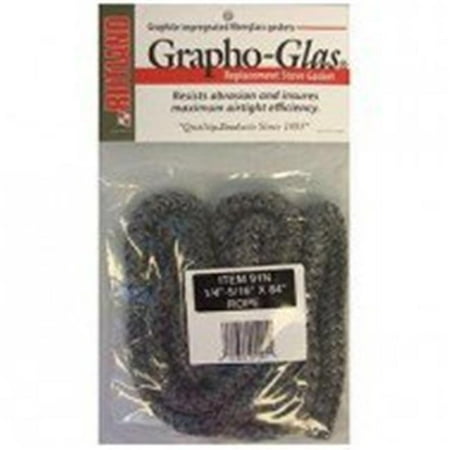 

Rutland Products RP91N 84 x 0.25 - 0.3125 in. Woodstove Gasket Rope