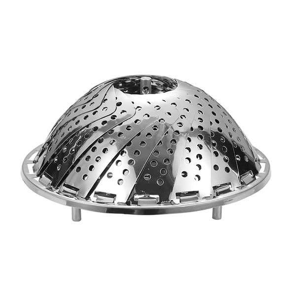 MiHerom Folding Expandable Stainless Steel Steamer Basket,9 inch