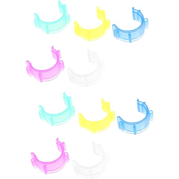 125pcs Bobbin Collector Bobbin Clips Bobbin Holder Tool Bobbin Small Clips Crochet Tools Sewing Machine Accessories Sewing Supplies Plastic Bobbin Holders Sewing Tool Accessories