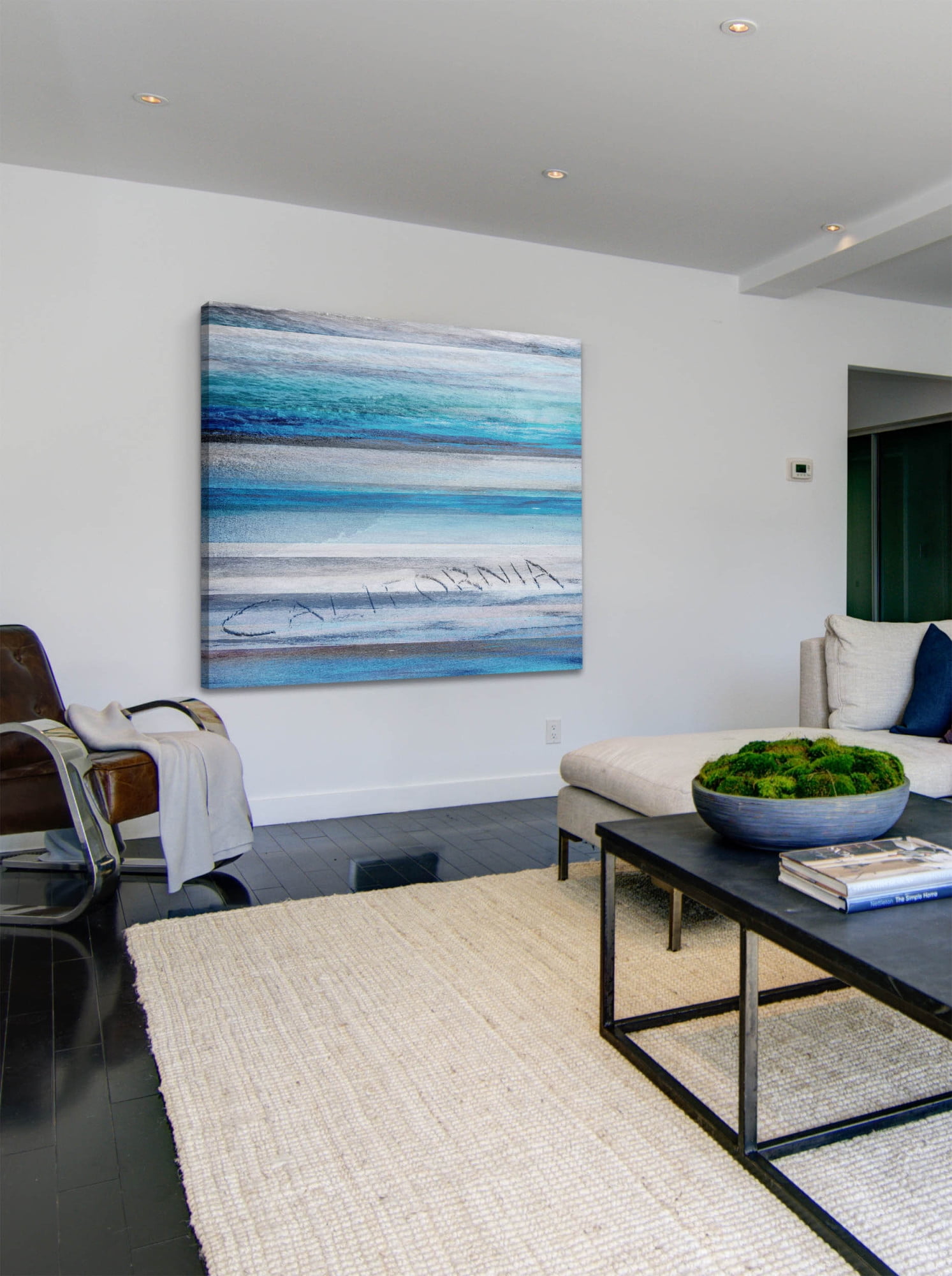 Parvez Taj "California in the Sand" Print on Canvas