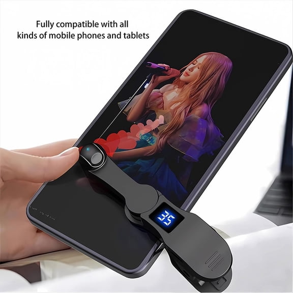 Smart Phone Auto Clicker, Phone Screen Clicker for Video Live Streaming Fast Click Simulation Finger Continuous Click