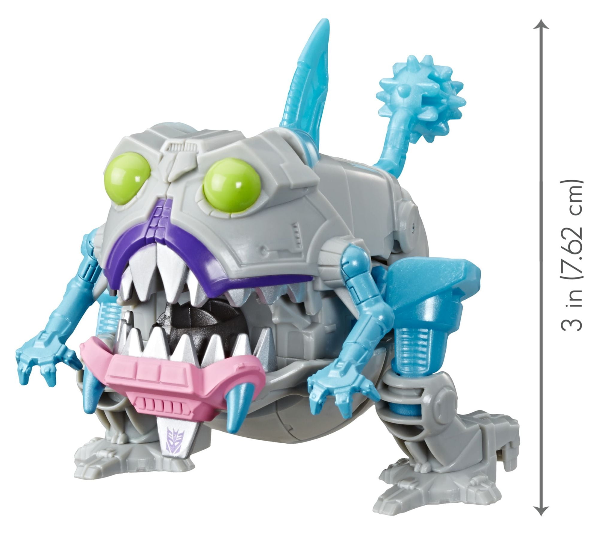 Transformers Cyberverse Action Attackers Warrior Class Gnaw Action Figure Set, 2 Pieces