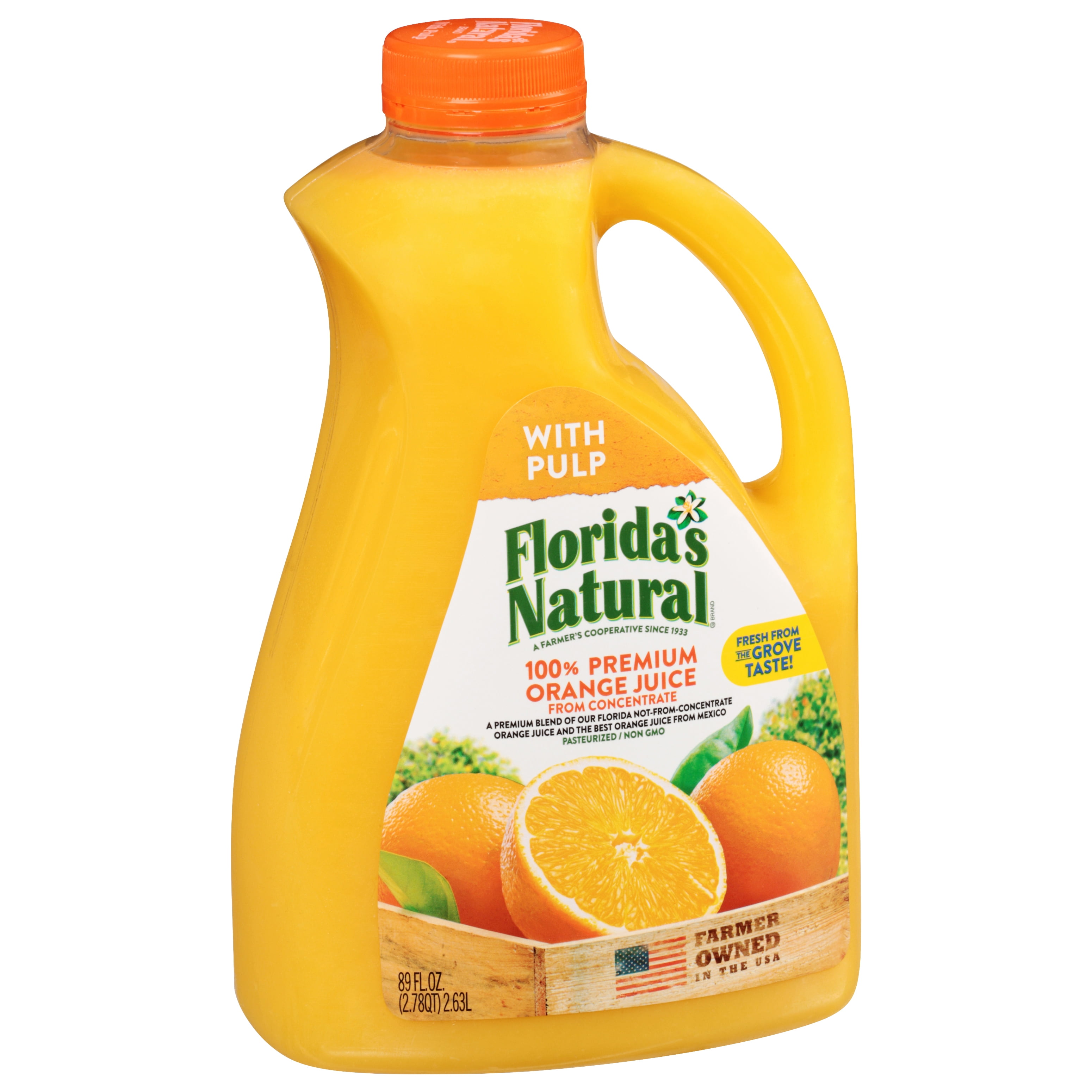 Florida's Natural Orange Juice With Pulp 89 oz