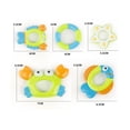 thumbnail image 5 of Pulpo Púrpura Flotante con 3 Anillos Hoopla Juguete de Baño Interactivo Libro de Diversión para el Baño con Páginas a Prueba de Agua y Chirriador Sorpresa, Educación Temprana, 5 of 5
