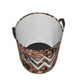 thumbnail image 3 of Large Laundry Basket with Handle, WWE Collapsible Laundry Hamper, Dirty Clothes Storage Basket for Living Room, Bathroom, Bedroom, College Dorm, 3 of 7