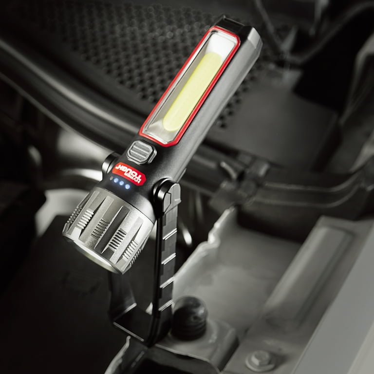 Hyper Tough Portable LED Work Light with Magnetic Base Folding