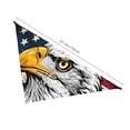 thumbnail image 3 of Goofa American Bald Eagle Printing Dog Bandana ,Cat Scarf Adjustable Bib Handkerchief Accessories for Dogs Cats,Pet scarf,Pet fashion, 3 of 6