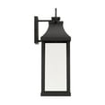 thumbnail image 2 of Outdoor Wall Lantern In Traditional Style-20.75 Inches Tall And 7 Inches Wide-Black Finish-Led Lamping Type Capital Lighting 946421Bk-Gl, 2 of 5
