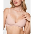 thumbnail image 3 of Women's Inbarely Triangle Bralette Comfortable Unlined Wireless Bra Top, 3 of 7