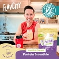 thumbnail image 2 of FlavCity Protein Powder Smoothie, Vanilla - 100% Grass-Fed Whey Protein Smoothie with Collagen (25g of Protein) - Gluten Free & No Added Sugars (29.84 oz), 2 of 5
