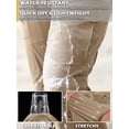 thumbnail image 5 of NAVEKULL Men's Stretch Quick Dry Hiking Cargo Pants Flex Water Resistant Lightweight Outdoor Durable Fishing Work Pants With 9 Pockets UPF 50+, 5 of 8
