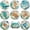 Sea creatures, variant on Goyunwell 8Pcs Ocean Diamond Art Painting Coasters Kits with Holder Diamond Art Non Slip Coaster Kits DIY with Holder Crafts for Adults Diamond Art Painting Kits Supplies for Christmas Gift