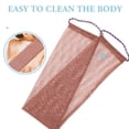 thumbnail image 4 of MasteelfCA 2pcs African Net Bath Towel African Body Exfoliating Net African Net Bath Exfoliating Scrubber, 4 of 7