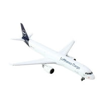 Airbus A321P2F Commercial Aircraft "Lufthansa Cargo" (D-AEUC) White with Blue Tail 1/400 Die Cast Model Airplane by GeminiJets