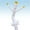 White Arrow, variant on TentandTable Fly Guy Inflatable Tube Man with Blower - Blue Arrow - 12 Ft