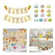 thumbnail image 2 of Pancarta de Pascua Feliz Soledad decoraciones colgantes de remolino 17 cm, 2 of 7