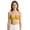 Yellow, variant on Girls Wireless Bra Padded Push Up Teen Underwear for Ages 13-18,Beige,36