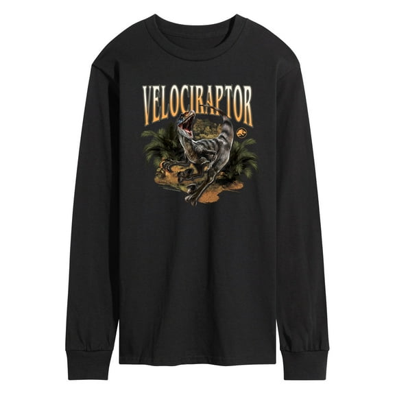 Jurassic World: Rebirth - Velociraptor - Men's Long Sleeve Graphic T-Shirt