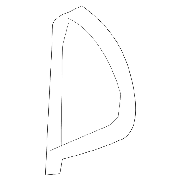 Genuine OEM GM Part # 15873219 Side Panel