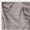 thumbnail image 4 of Soimoi Polyester Crepe Fabric Leaves & Berries Fruits Fabric Prints by Yard 52 Inch Wide, 4 of 5