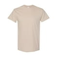thumbnail image 5 of Gildan Heavy Cotton Crewneck T-Shirt, Short Sleeve Classic Fit Tee for Men, Sand, 2XL, 5 of 5
