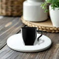 thumbnail image 5 of Smarty Had A Party Plastic Tea Cups with Handles Disposable Mugs for Tea Parties, Espresso, and Coffee, Elegant Small Drinkware for Events, 5 of 7