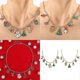 thumbnail image 2 of Christmas Charm Necklace with Holiday Pendants Women Christmas Jewelry Fashion Neck Jewelry Perfect for Adults Gifting, 2 of 5