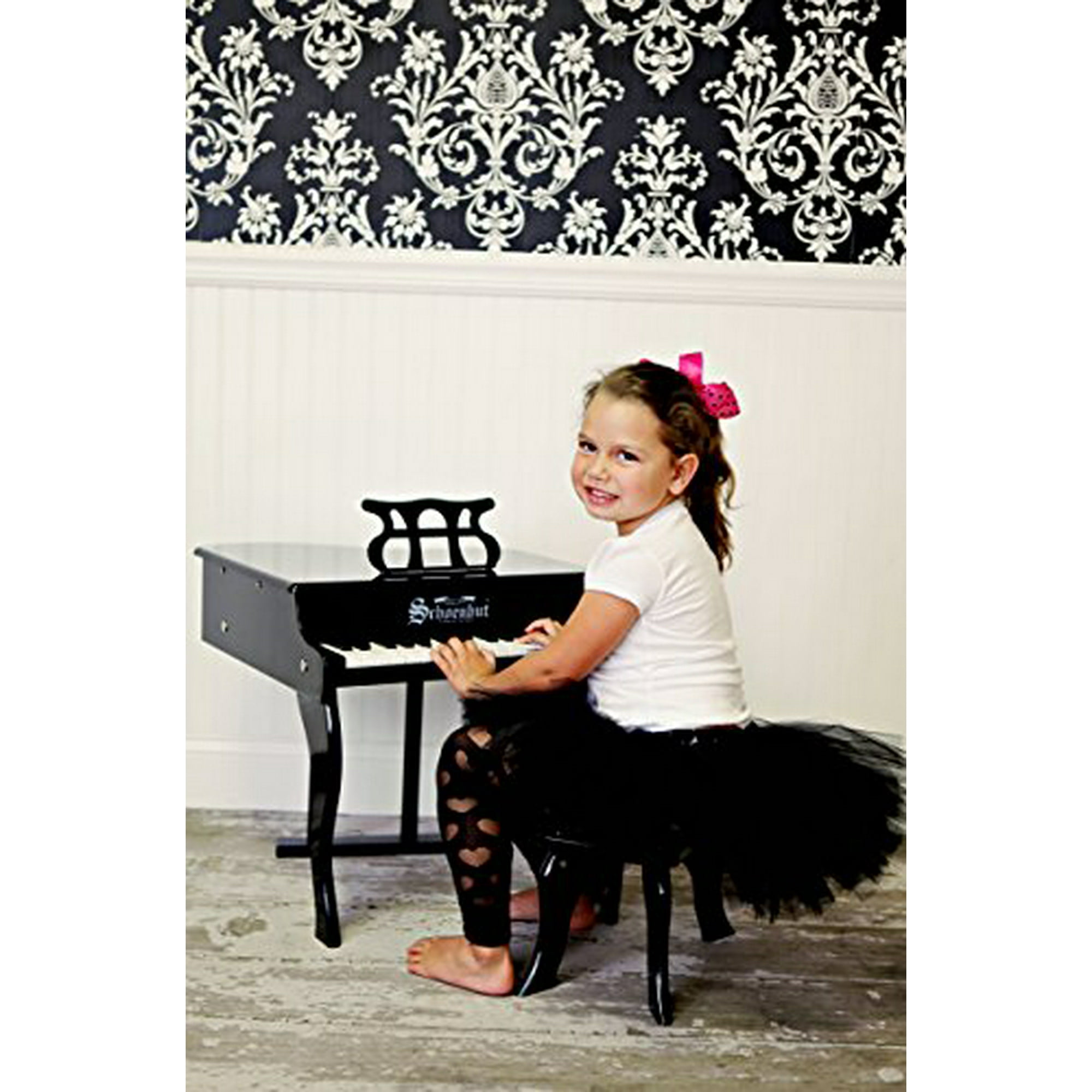 Schoenhut 30 Key Fancy Baby Grand black Walmart