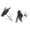 Black, variant on 1 Pair Funny Fly Design Studs Earrings Realistic Abstract Ear Jewelry Suitable for Daily Use Women Fashion Jewelry