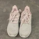 thumbnail image 1 of Ad-id-as Women's Pink and gray Sneakers with Knit Upper Size 5, 1 of 6