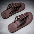 thumbnail image 4 of Chanclas antideslizantes de verano para hombre, sandalias de playa informales para hombre, chanclas, 4 of 6