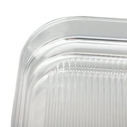 YAHHU Professional Deli Meat Container Large Capacity Rectangular Thickened Airtight Clear Bacon Lunch Meat Storage Box with Lid 8.86 inches / 22.5 cm