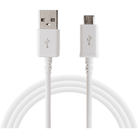 OEM EP-TA20JBEUGUS Inbox Replacement 15W Adaptive Fast Wall Charger for Nokia 5.1 Includes Fast Charging 6FT Micro USB Charging Cable, and 3.5mm Earphone with Mic – 3 Items Bundle - White