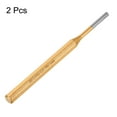thumbnail image 3 of Uxcell 2pcs Pin Punch 5mm(1/5") 150mm Length Metric Non-marring Alloy Steel Cylindrical Alignment Punch Drive Pin Tools for Automotive Watch Repair Jewelry Craft, 3 of 6