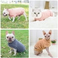 thumbnail image 3 of Graflsoa Cozy Winter Pet Sweater for Cats and Dogs - Soft Polyester, High Elasticity, Fashionable Design, Multiple Colors & Sizes (Brown, S), 3 of 6