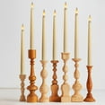 thumbnail image 7 of WYZworks 36 Pack, 11" LED Flameless Ivory Real Wax Taper Flickering Candles Lights, Battery Operated Candlesticks for Holiday Christmas Valentine Menorah Candelabra Home Wedding Window Decor, 7 of 7