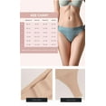thumbnail image 7 of Aooho 4PCS Seamless Invisible No Camel Toe Thong Low Rise Front-Wedgie Proof Women Panties Cameltoe Proof Underwear, 7 of 7