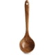 thumbnail image 1 of Zhuge Utensilios de cocina de teca, cuchara de sopa de madera, utensilios de cocina, cuchara para condimentos,cuchara para aceite, cuchara para arroz (cuchara para sopa (10,6 x 3,15 pulgadas)), 1 of 5