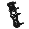thumbnail image 4 of 4 correas Armguard tiro con arco 30 cm largo brazo seguridad guardia Protector Negro kusrkot Brazalete de tiro con arco de 4 correas, 4 of 8