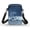 Blue Beach Palm Tree, variant on FUIALDOLG Dragonfly Sunflower Crossbody Cell Phone Purse, Adjustable Strap Polyester Bag for Women and Men, Casual for Running Travel