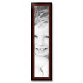 thumbnail image 2 of ArtToFrames 8" x 37" Matte mahogany Diploma Picture Frame, 8x37 inch Brown Wood Poster Frame (WOM-5108), 2 of 7