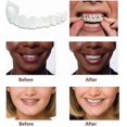 thumbnail image 3 of A Pair Upper Lower High Quality Denture Instant Smile Comfort Fit Flex Cosmetic Teeth Denture Teeth Top Cosmetic Veneer High Quality_A, 3 of 5