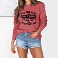 thumbnail image 2 of Sweat-shirt à Manches Longues Décontracté et Confortable à Col Rond, 2 of 4