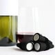 thumbnail image 4 of Tapón de botella de vino portátil Tapones de botellas de bebidas reutilizables con para mantener el Negro, 4 of 9