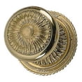 thumbnail image 1 of Bouton de Sunburst & Rose Privacy Set - Laiton Poli, 1 of 1