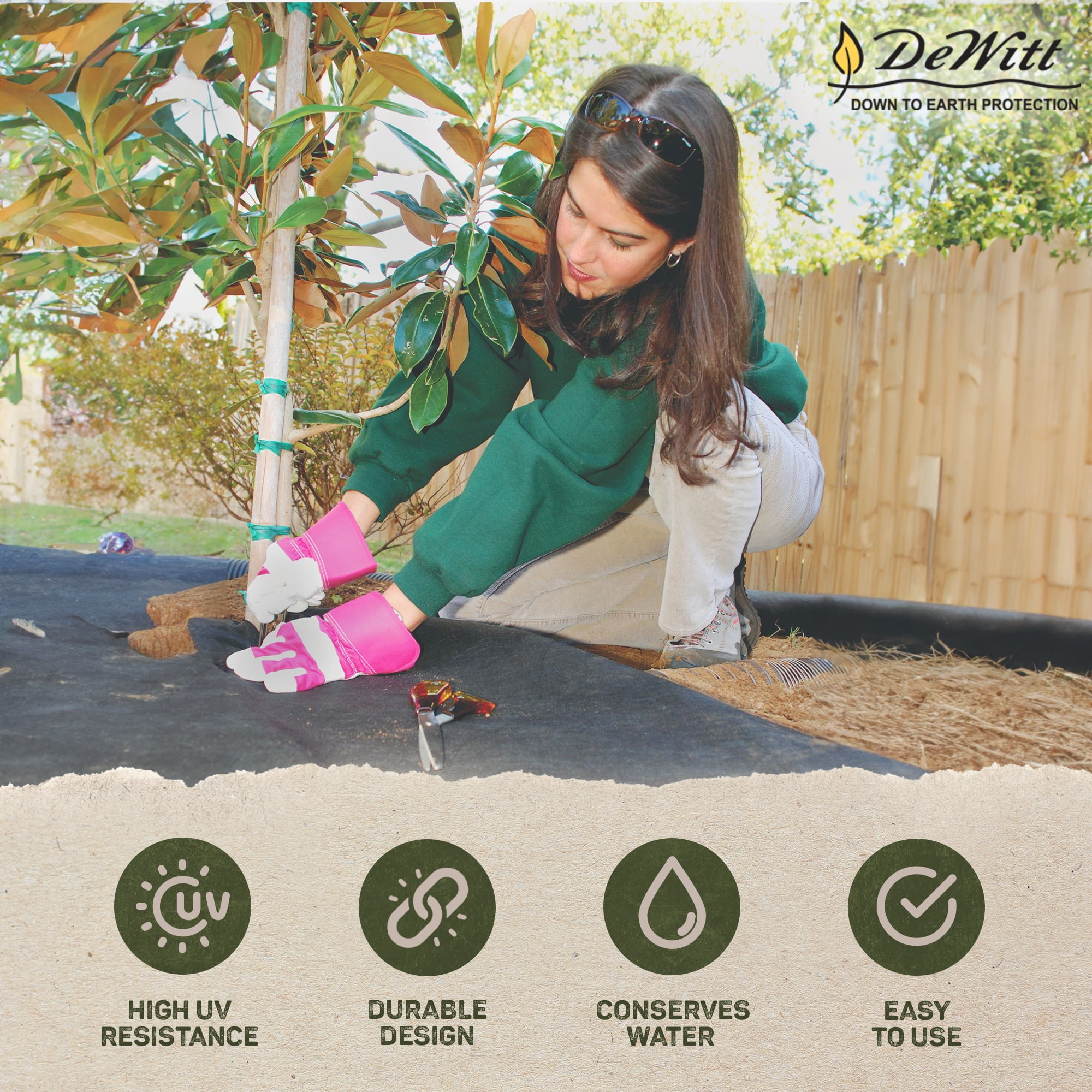 DeWitt 3 x 250 Feet Pro-5 and 4 x 300 Feet Sunbelt Heavy-Duty Weed Barrier Fabric Bundle