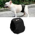 thumbnail image 4 of Yinanstore Washable Male Dog Diapers, Reusable Dog Male Wraps, Wrap Diapers for Male Washable , black S, 4 of 6