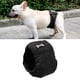 thumbnail image 4 of Pañales lavables para perros machos, pañales reutilizables para perros machos, pañales para perros. S negro, 4 of 6